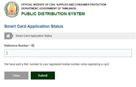 new smart card status tamilnadu|smart card reprint status.